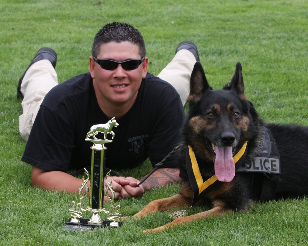 Handler and his K9